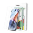 Protector de pantalla UGREEN HD con marco de instalación para iPhone 16 Pro (paquete de 2)