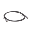 Cable USB-C a USB-C de 1 Metro | Carga Rápida de Hasta 60W | Transferencia de Datos 480 Mbps | Compatible con PD 3.0 y QC 4.0 | Nylon Trenzado | Carcasa de Aluminio | Color Negro