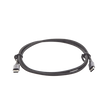 Cable USB-C a USB-C de 1 Metro | Carga Rápida de Hasta 60W | Transferencia de Datos 480 Mbps | Compatible con PD 3.0 y QC 4.0 | Nylon Trenzado | Carcasa de Aluminio | Color Negro