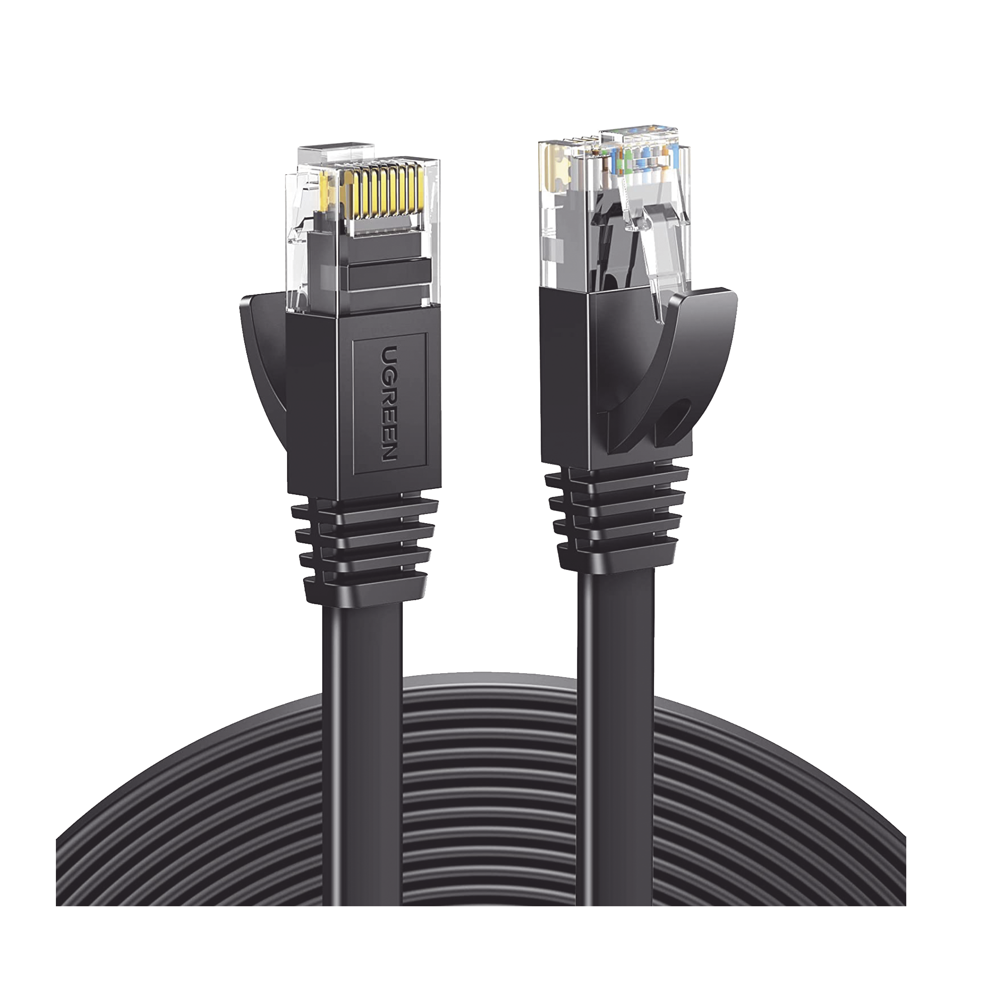 Cable de Red Ethernet Cat6 Plano de 2 Metros