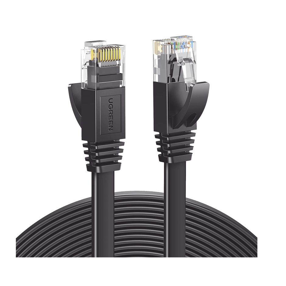 Cable de Red Ethernet Cat6 Plano de 2 Metros