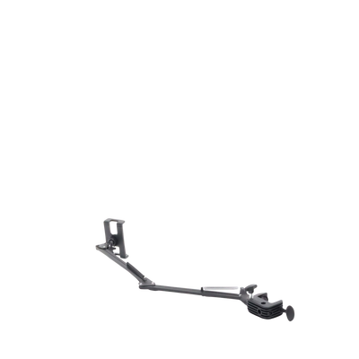 Soporte para Tableta con Brazo tipo Perezoso / Brazo Ajustable y Cabezal de 360° / 3 Perillas de Ajuste / Soporta dispositivos de 4'' a 12.9'' de hasta 1.5 KG / ABS + Metal de Alta Calidad.