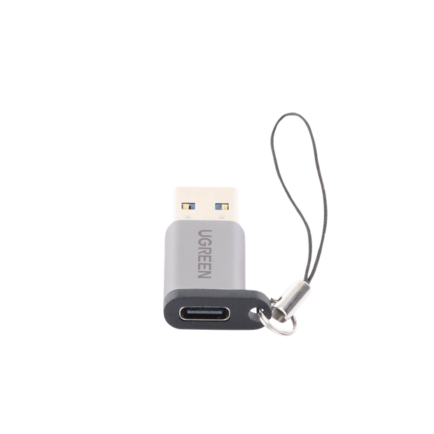 Adaptador USB-A 3.0 a USB-C 5Gbps Aluminio
