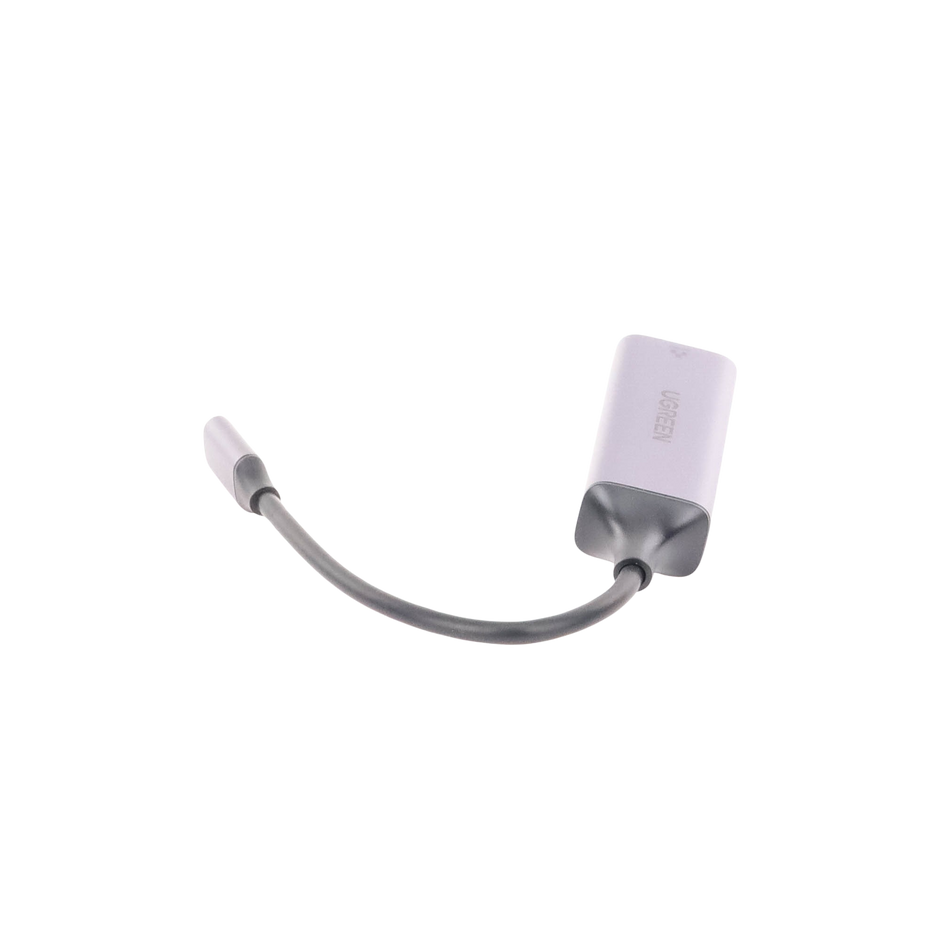 Adaptador USB-C a Ethernet Gigabit RJ45 | USB 3.1 5Gbps | Compatible con Thunderbolt 3 | Velocidad de hasta 1000 Mbps | Chip Inteligente | Carcasa de Aluminio | Cable de 10 cm