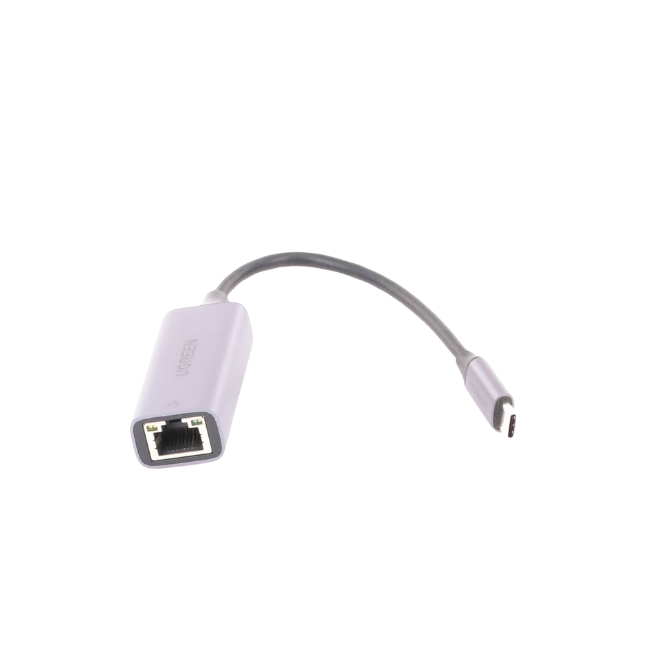 Adaptador USB-C a Ethernet Gigabit RJ45 | USB 3.1 5Gbps | Compatible con Thunderbolt 3 | Velocidad de hasta 1000 Mbps | Chip Inteligente | Carcasa de Aluminio | Cable de 10 cm