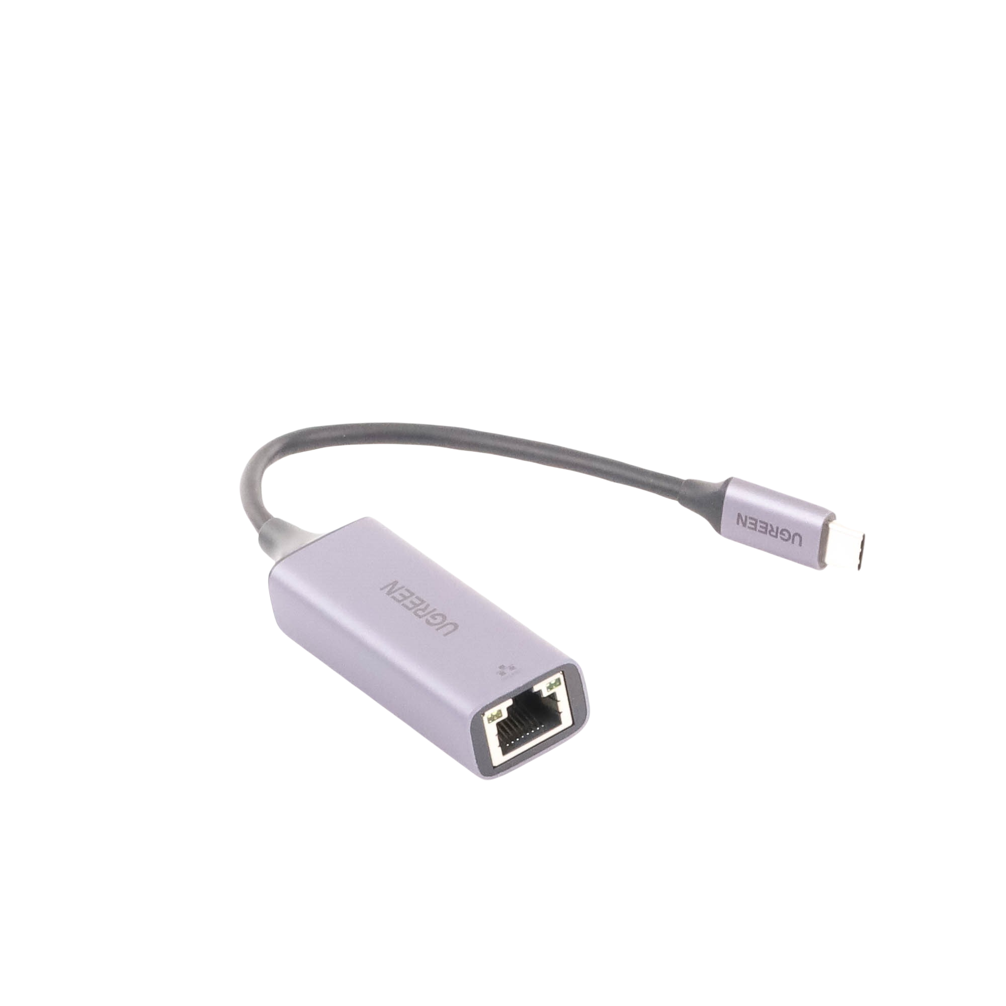Adaptador USB-C a Ethernet Gigabit RJ45 | USB 3.1 5Gbps | Compatible con Thunderbolt 3 | Velocidad de hasta 1000 Mbps | Chip Inteligente | Carcasa de Aluminio | Cable de 10 cm