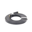 Cable HDMI 2.0 Plano de 5 Metros (16.40 Pies) / 4K@60Hz / HDR / 3D / HEC (Canal Ethernet HDMI) / ARC (Canal de Retorno de Audio) / Color Profundo de 48 Bits / Audio de 32 Canales / HDCP / Audio Dolby True HD 7.1 / 18 Gbps / EstaÑado y Triple Blindaje / A