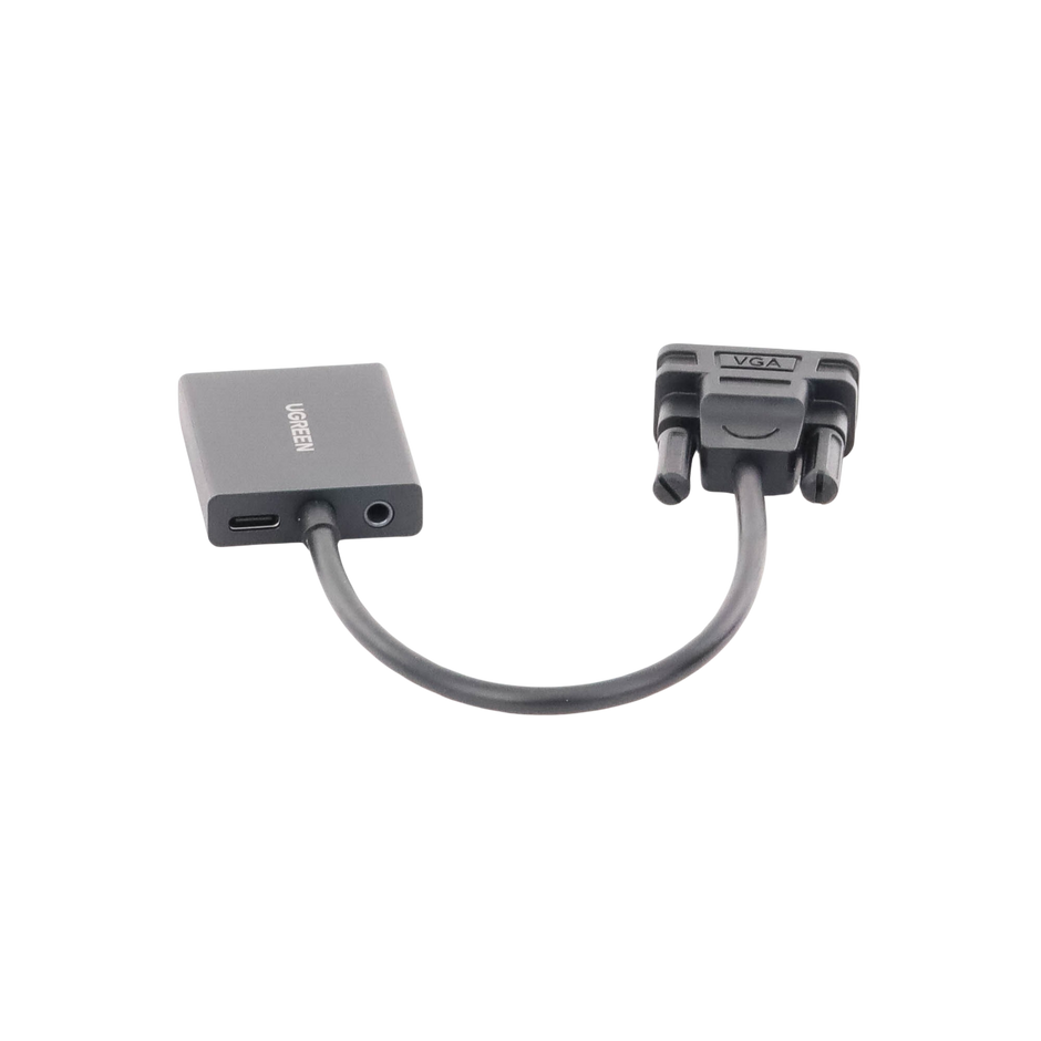 Adaptador VGA a HDMI con Audio Convierte VGA a HDMI