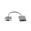 Adaptador VGA a HDMI con Audio Convierte VGA a HDMI