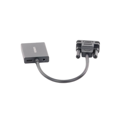 Adaptador VGA a HDMI 1080p con Audio