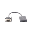 Adaptador VGA a HDMI 1080p con Audio