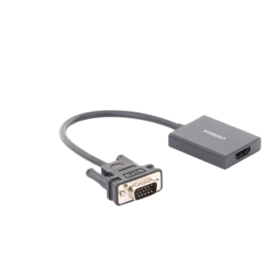 Adaptador VGA a HDMI 1080p con Audio