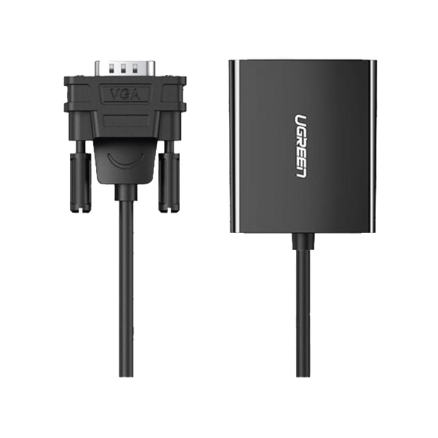 Adaptador VGA a HDMI con Audio Convierte VGA a HDMI