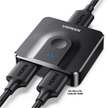 Switch/Divisor HDMI Bidireccional 4K 60Hz 2x1 / 1x2 | Splitter y Switch HDMI Conmutable | HDR, 3D, Dolby Atmos | Chip IC de Alto Rendimiento | LED Indicador | Diseño Compacto | Sin Fuente de Alimentación