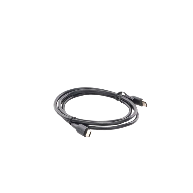 Cable USB-C a USB-C | 1 Metro | Carga Rápida de hasta 60W | Transferencia de datos de 480 Mbps | PD3.0 | QC 4.0/3.0/2.0 | FPC | AFC | Duradero y Flexible| Caja ABS | Cubierta de TPE | Color Negro.