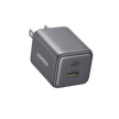 Cargador USB-C y USB-A de 20W | Carga Rápida GaN | Compatible múltiples protocolos de carga | Diseño Compacto