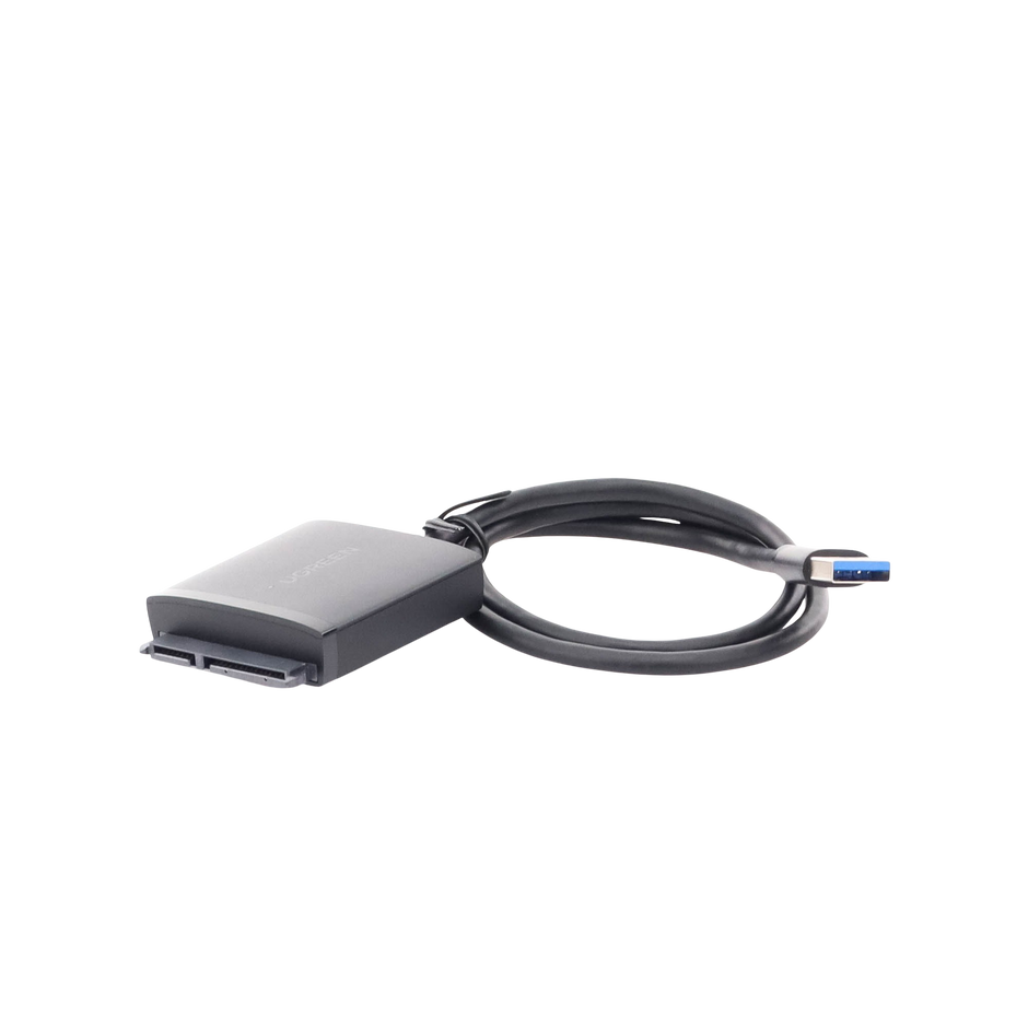 Adaptador USB 3.0 a SATA III Compatible con Disco Duro HDD y SSD de 2.5