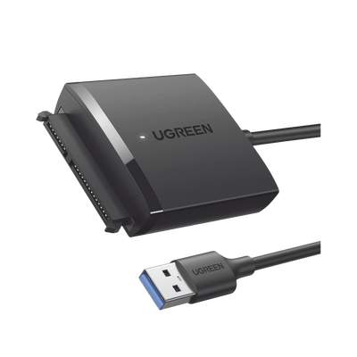 Adaptador USB 3.0 a SATA III Compatible con Disco Duro HDD y SSD de 2.5" y
