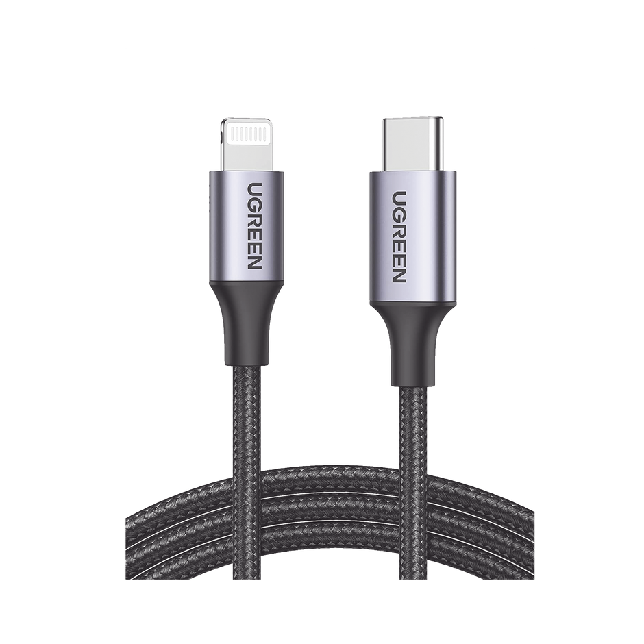 Cable USB-C a Lightning MFi 1m Carga Rápida