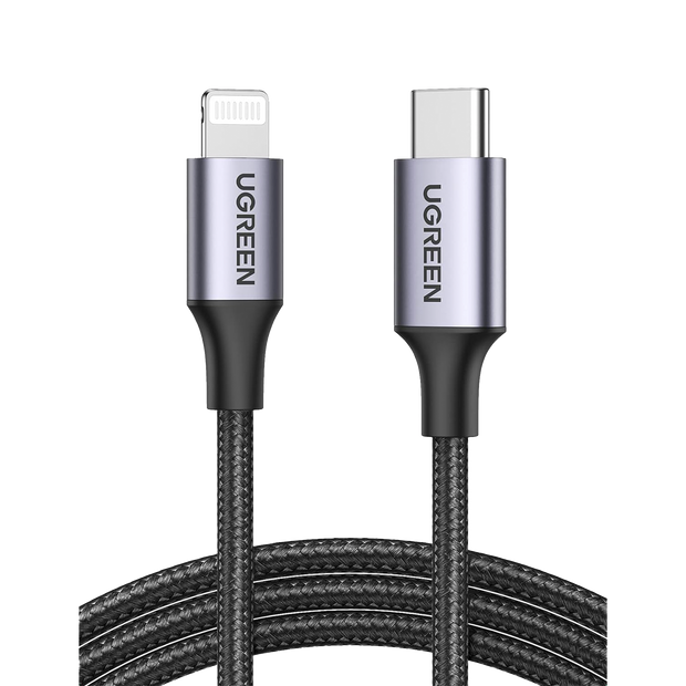 Cable USB-C a Lightning MFi 60W 2m