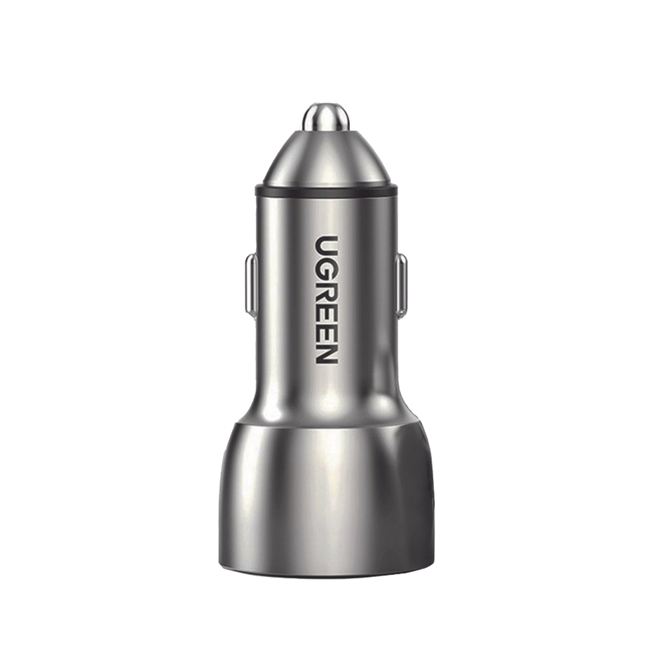Cargador de Auto 52.5W USB-C y USB-A Carga Rápida