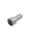 Cargador de Auto 52.5W | Puerto USB-A y USB-C | Carga Rápida | Compatible con Vehículos de 12 y 24 VCD | PD3.0 + QC3.0 | Chip Inteligente | Diseño Compacto Mayor Eficiencia Energética | Caja de Aluminio