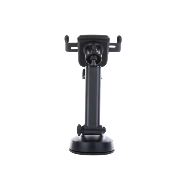 Soporte para Celular para Auto con Ventosa | Ajustable y Extensible | Rotación 360° | Sujeción Segura Tipo Triángulo | Compatible con Celulares de 4" a 7" | Color Negro