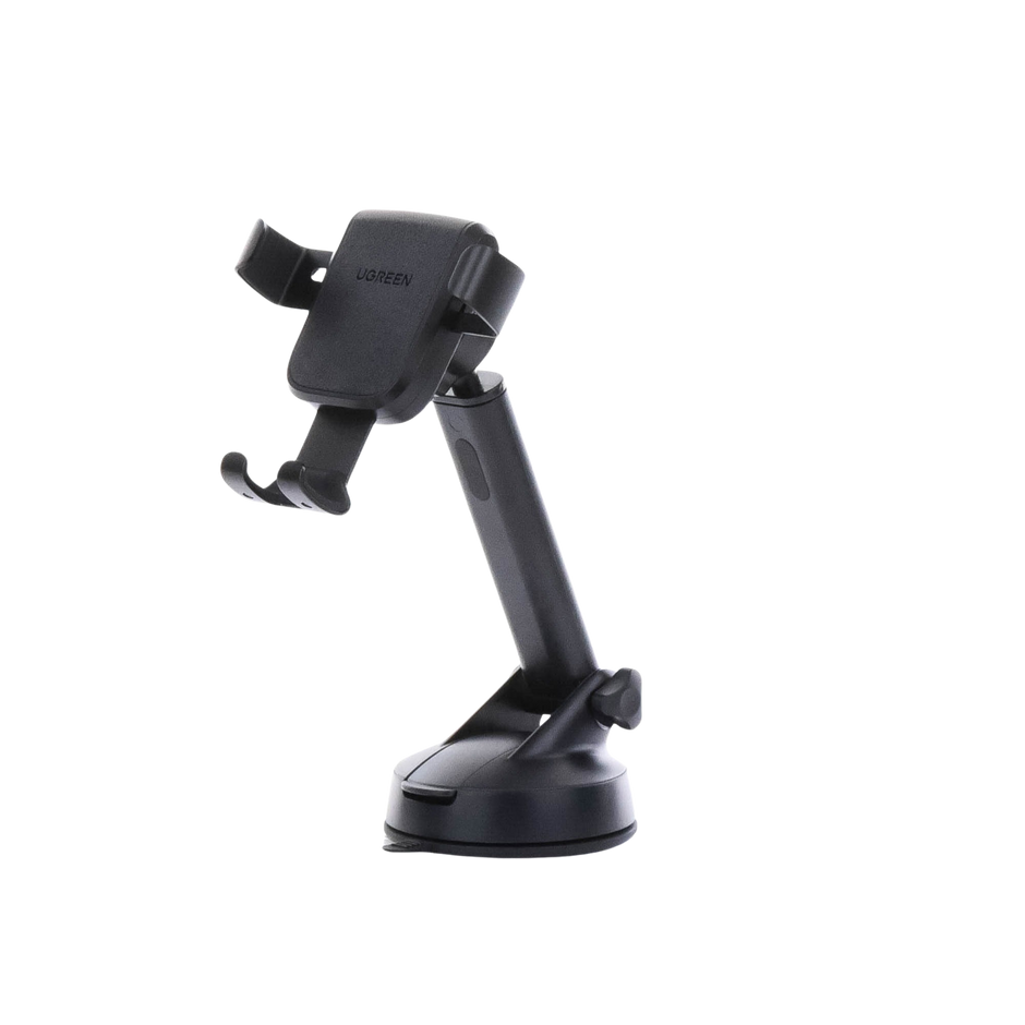 Soporte para Celular para Auto con Ventosa | Ajustable y Extensible | Rotación 360° | Sujeción Segura Tipo Triángulo | Compatible con Celulares de 4