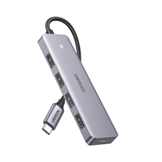Hub USB-C 3.0 4 Puertos OTG 5Gbps