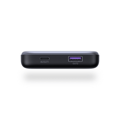 Power Bank 10000mAh Ultrafino | Carga Rápida 20W PD 3.0 y PPS | USB-C y USB-A 22.5W | Pantalla Digital | Batería de Polímero de Litio | Compatible con iPhone, Samsung y Más