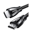 Cable HDMI 2.1 de Nylon Trenzado / 3 Metros / 8K@60Hz/4K@120Hz / eARC (Canal de Retorno de Audio / HDR10+ / VVR / HEC (Canal Ethernet HDMI) / ALLM / 3D / Dolby Atmos / Dolby Visión / 48 Gbps / Mayor Duración.