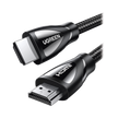 Cable HDMI 2.1 de Nylon Trenzado / 3 Metros / 8K@60Hz/4K@120Hz / eARC (Canal de Retorno de Audio / HDR10+ / VVR / HEC (Canal Ethernet HDMI) / ALLM / 3D / Dolby Atmos / Dolby Visión / 48 Gbps / Mayor Duración.