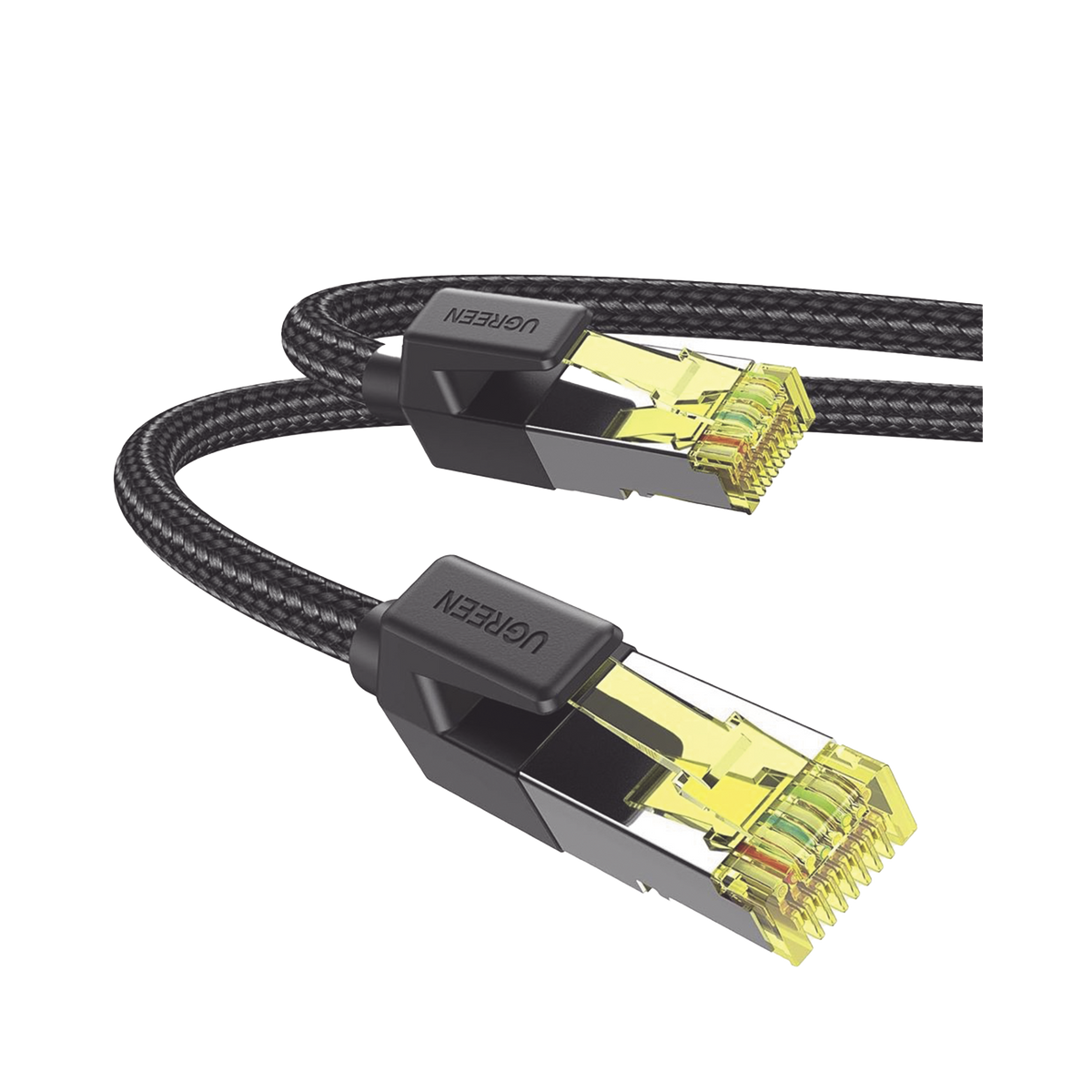 Cable Ethernet Cat7 CLASS F/FTP Redondo con Malla de Nylon 5 Metros (16.40 Pies)