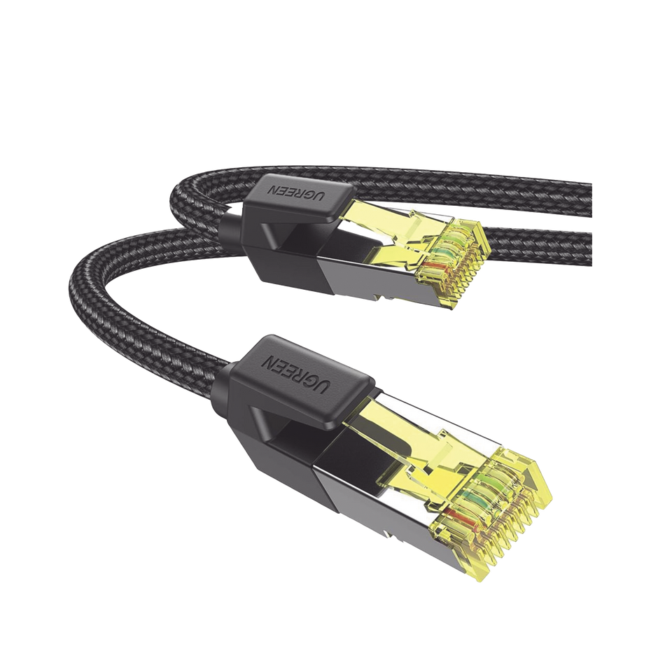 Cable Ethernet Cat7 CLASS F/FTP Redondo con Malla de Nylon 5 Metros (16.40 Pies)