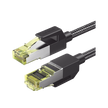 Cable Ethernet Cat7 CLASS F/FTP Redondo con Malla de Nylon 5 Metros (16.40 Pies)