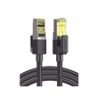 Cable Ethernet Cat7 CLASS F/FTP Redondo con Malla de Nylon 5 Metros (16.40 Pies)
