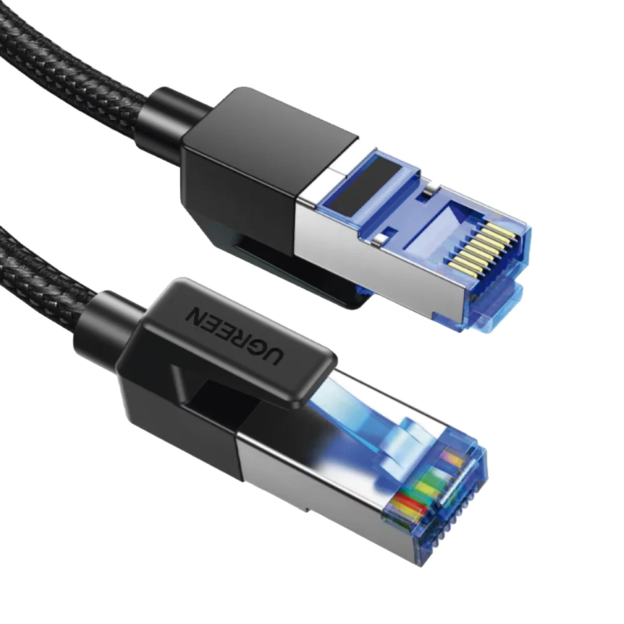 Cable Ethernet Cat8 10Gbps 1m Redondo Nylon