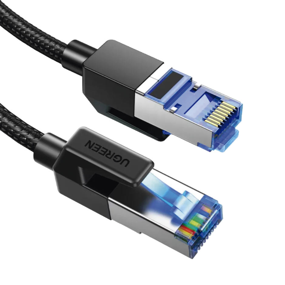Cable Ethernet Cat8 10Gbps 1m Redondo Nylon