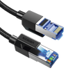 Cable Ethernet Cat8 10Gbps 1m Redondo Nylon