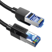 Cable Ethernet Cat8 10Gbps 1m Redondo Nylon