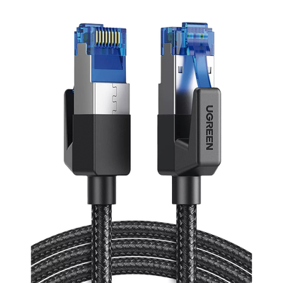 Cable Ethernet Cat8 10Gbps 1m Redondo Nylon