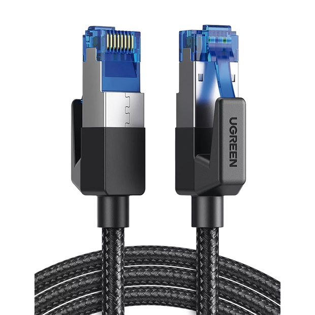 Cable Ethernet Cat8 10Gbps 1m Redondo Nylon