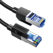 Cable Ethernet Cat8 10Gbps 2m Redondo Nylon