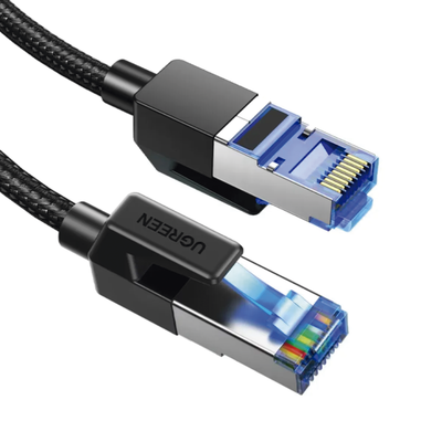 Cable Ethernet Cat8 10Gbps 5m Redondo Nylon