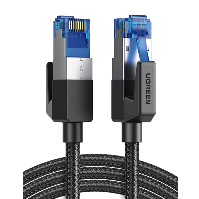 Cable Ethernet Cat8 10Gbps 5m Redondo Nylon