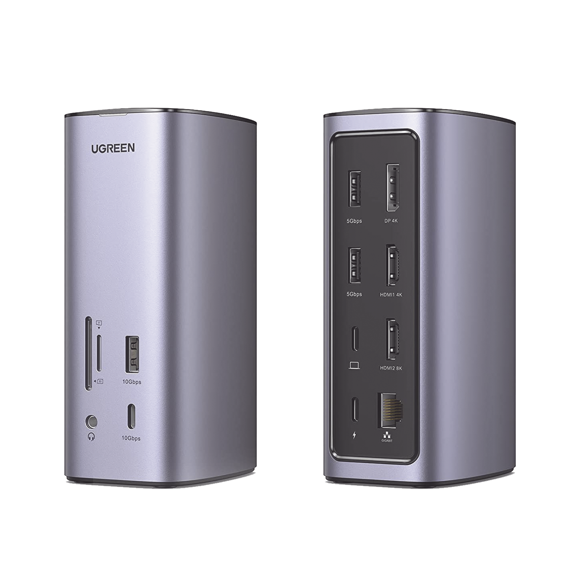 Docking USB-C a USB-C 12 en 1 Revodok Pro 100W