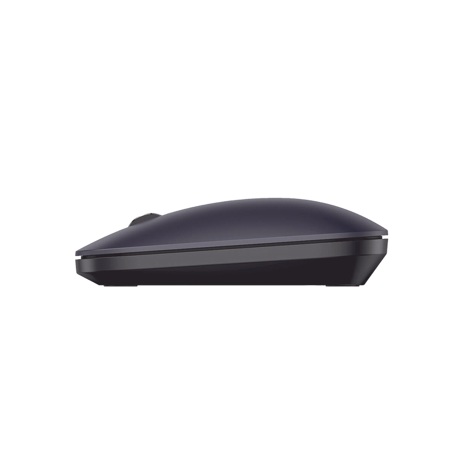 Mouse Inalámbrico 2.4 GHz | Silencioso y Ultrafino | DPI Ajustable hasta 4000 | Alcance de 10 Metros | Receptor USB Incluido | Diseño Ergonómico | Color Negro