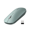 Mouse Inalámbrico Silencioso y Ultrafino Color Verde