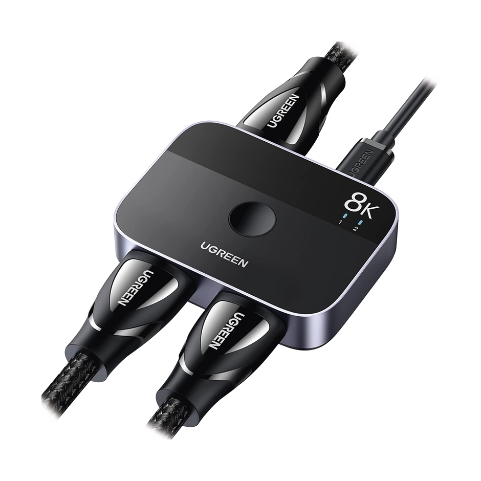 Switch HDMI 2.1 Bidireccional 8K60Hz 2 Entradas a 1 Salida 4K 120Hz y 1080p 240Hz