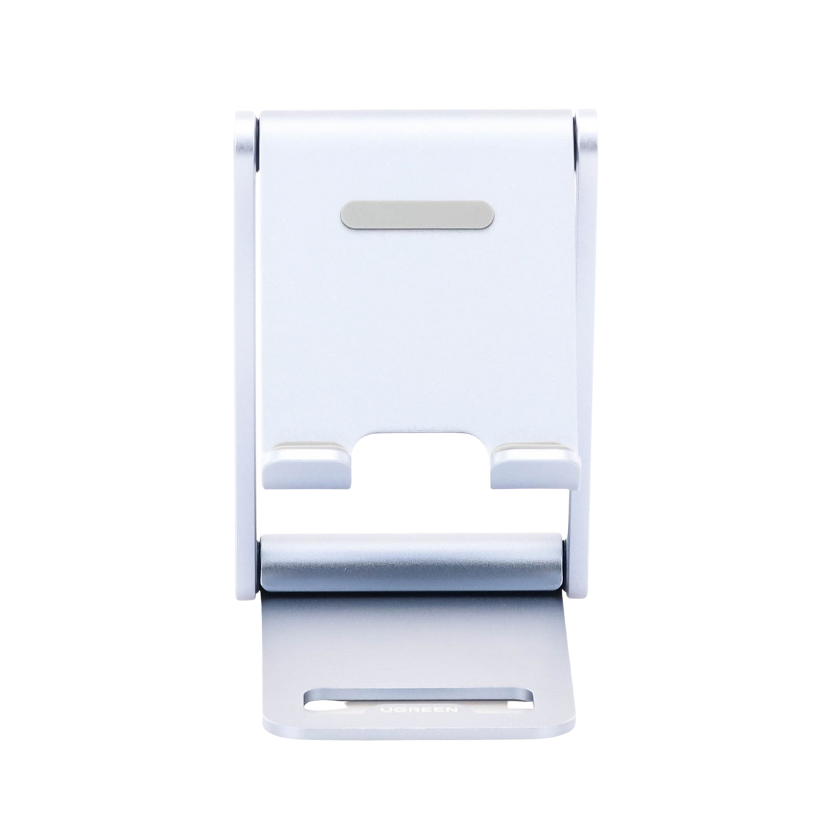 Soporte para Teléfono Celular de Aluminio / Angulo Ajustable / Amplia Compatibilidad con dispositivos de 4.7'' a 7.9'' / Antideslizante / Antiarañazos / Plegable / Color Azul